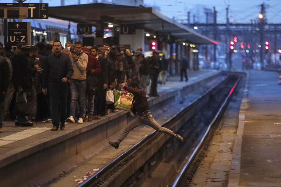 Saut de rails