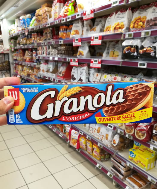 Biscuits Granola&nbsp;: note Nutri-Score &quot;E&quot;