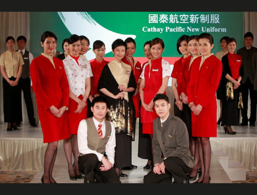 Cathay Pacific en Nina Ricci