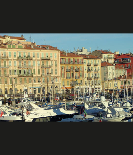 Couleurs vives au vieux port de Nice