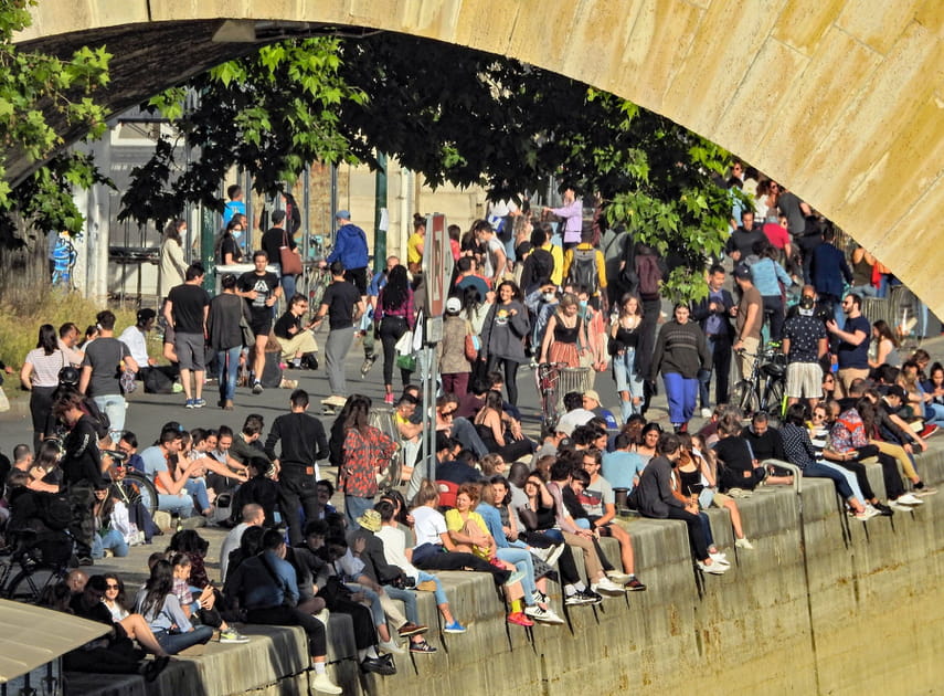 Sur les quais de Seine