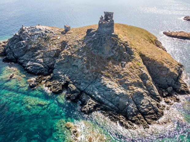 Les îles Finocchiarola au large du Cap corse