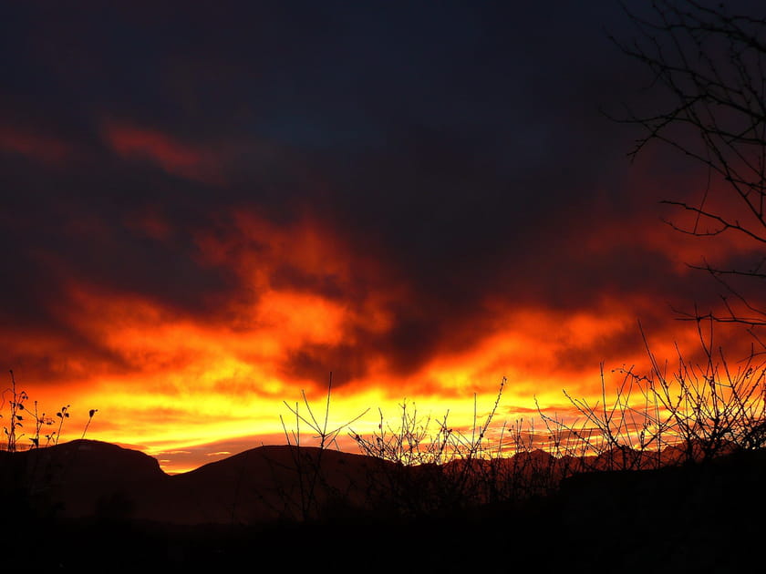 Ciel de feu