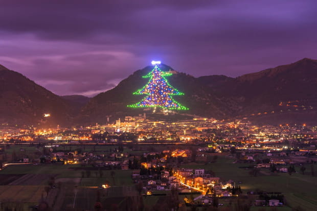 Le sapin de Noël de Gubbio