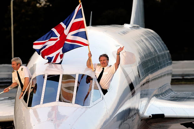 Le dernier vol du Concorde de British Airways en octobre 2003