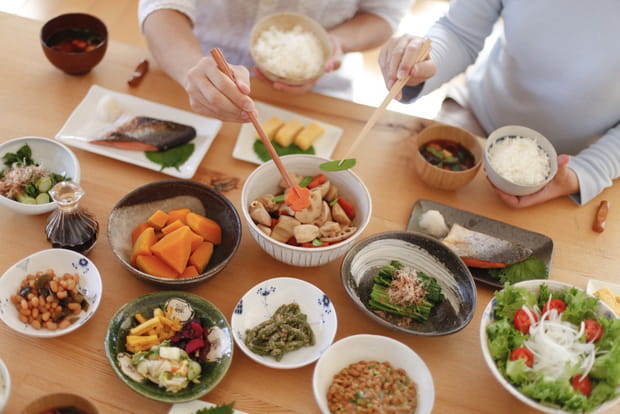 Au Japon, poisson et riz