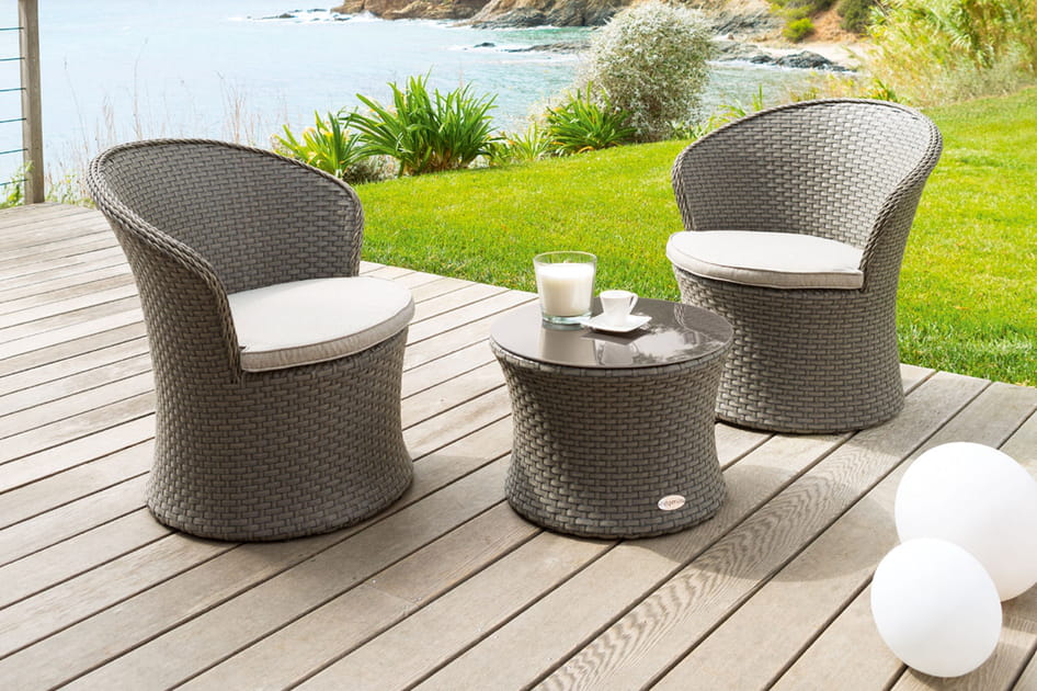 Un salon de jardin pour deux