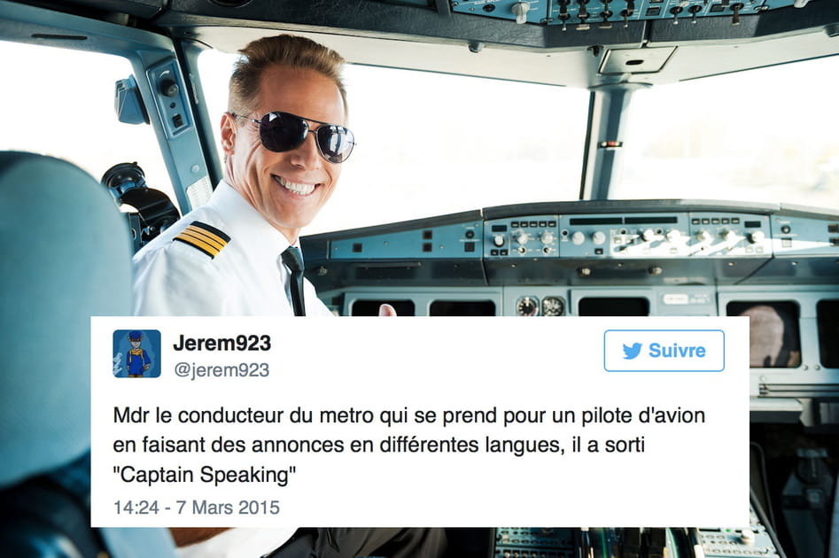 Captain speaking