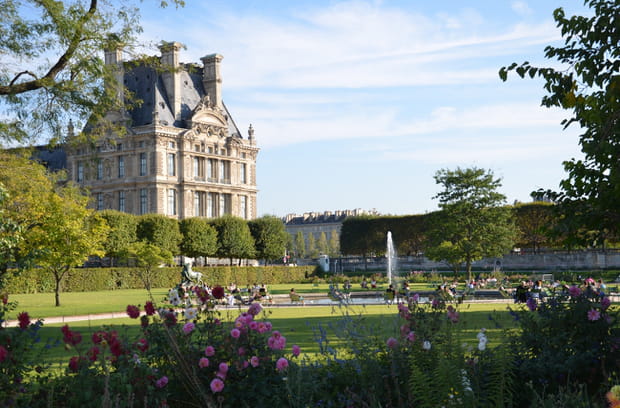 Le jardin des Tuileries et le poète Ronsard