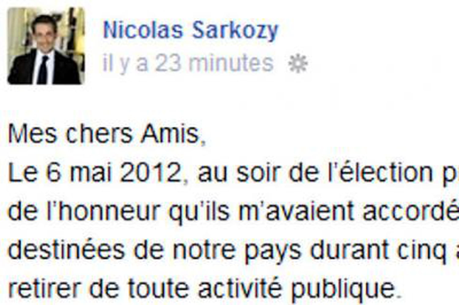 Retour de Nicolas Sarkozy : le candidat du renouveau ?
