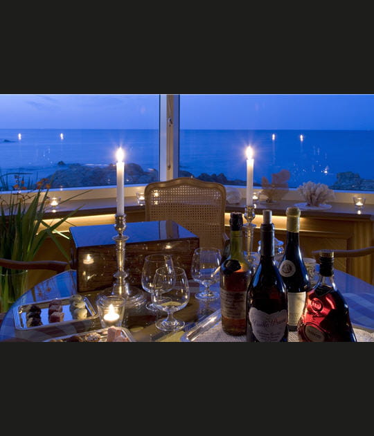 D&icirc;ner aux chandelles