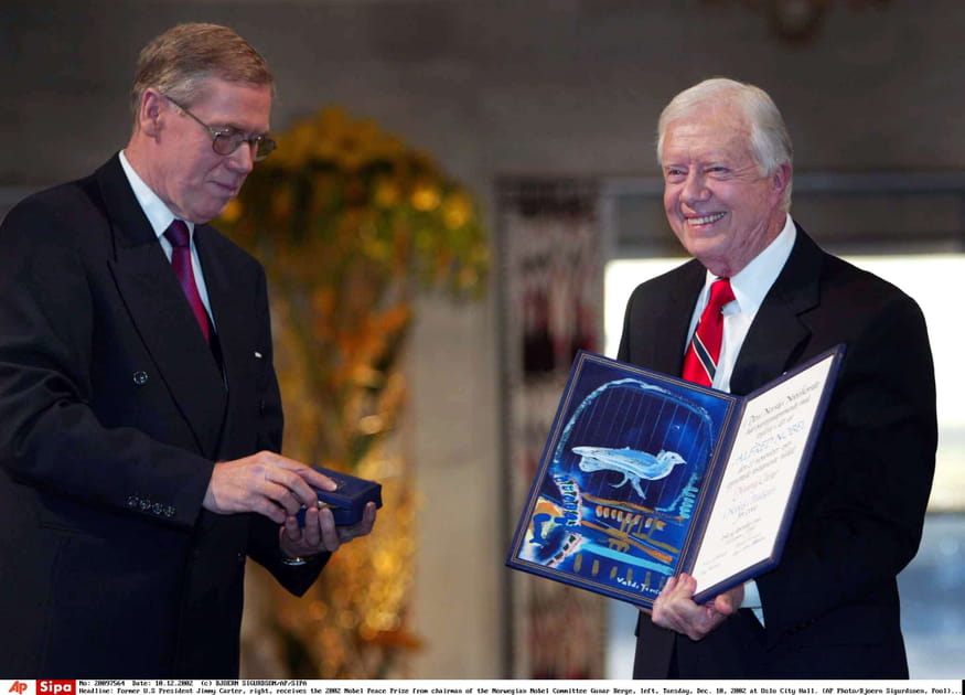 Jimmy Carter prix Nobel