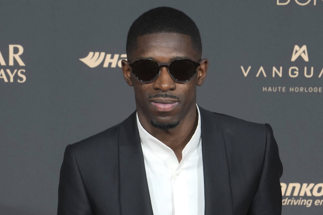 Ousmane Dembélé Ballon d'or : le Français tendu et avec un regard noir