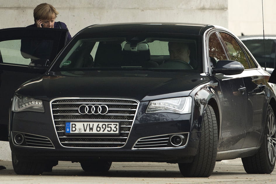 L'Audi d'Angela Merkel
