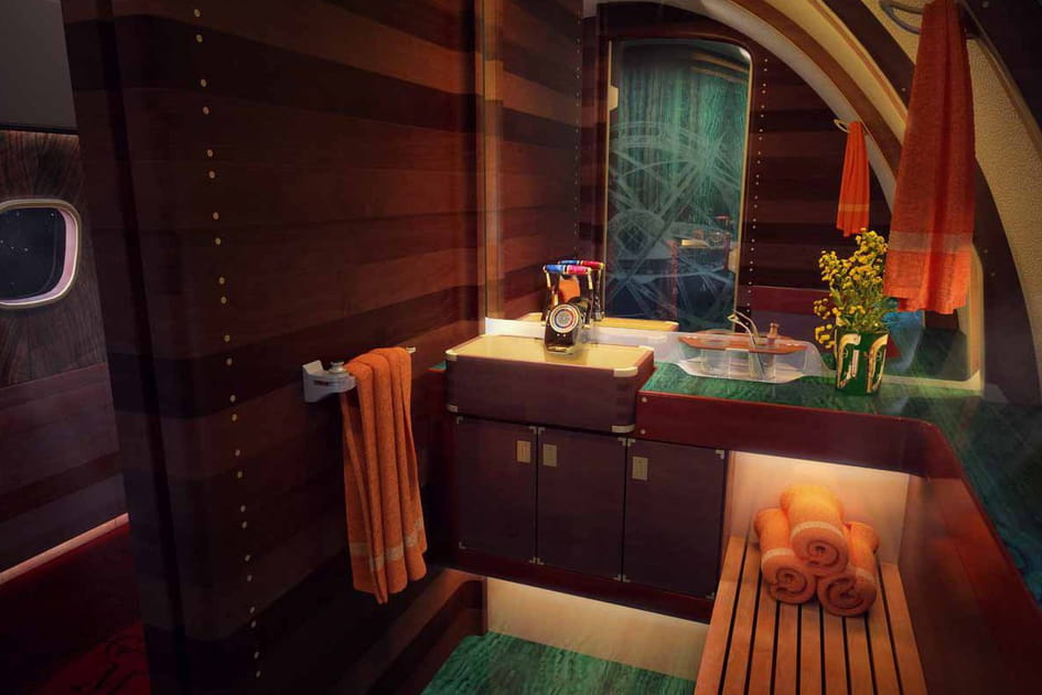 Une salle d'eau comme &agrave; la maison