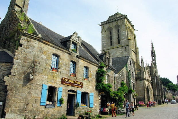 Locronan dans le Finistère