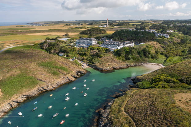 Le Castel Clara à Belle-Île-en-Mer, parmi les 50 plus beaux hôtels de France