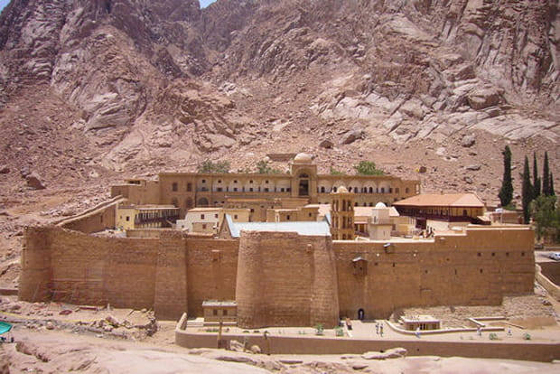 Sainte-Catherine, un monastère en plein désert