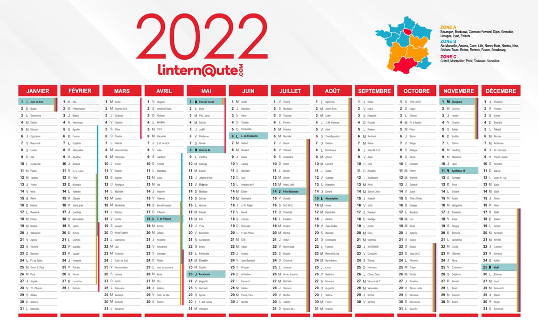 School Holidays 2022 Dates By Zone Calendar And Protocol At School