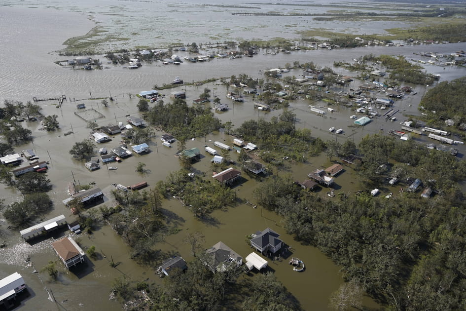 Les images des d&eacute;g&acirc;ts g&eacute;n&eacute;r&eacute;s par l'ouragan Ida en Louisiane