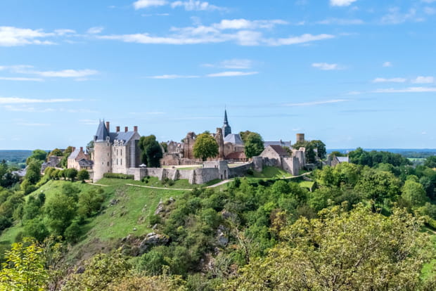 Sainte-Suzanne, village médiéval classé parmi les plus beaux villages de France