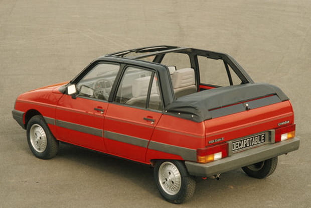 La Citroën Visa décapotable