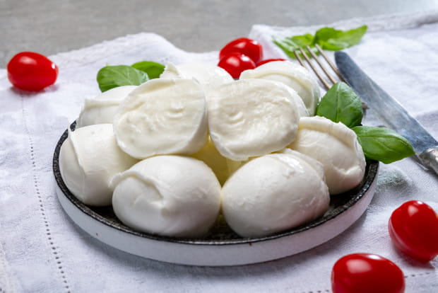 8. Mozzarella di Bufala Campana, Italie