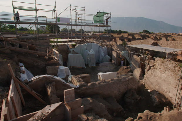 Les fouilles, une véritable enquête