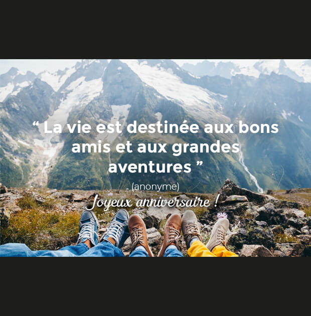 Des amis et de l'aventure