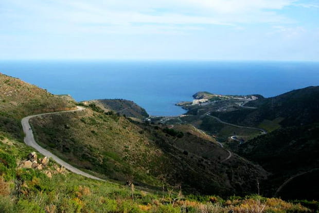 Le cap Cerbère, dernier morceau de Terre avant l'Espagne