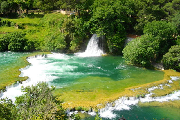 Une aquarelle en Croatie