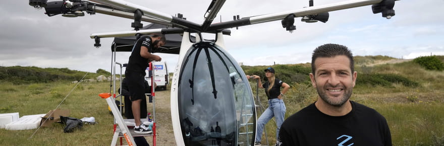 Emp&ecirc;ch&eacute; de devenir pilote par ce d&eacute;tail, Franky Zapata a trouv&eacute; une solution pour r&eacute;aliser son r&ecirc;ve