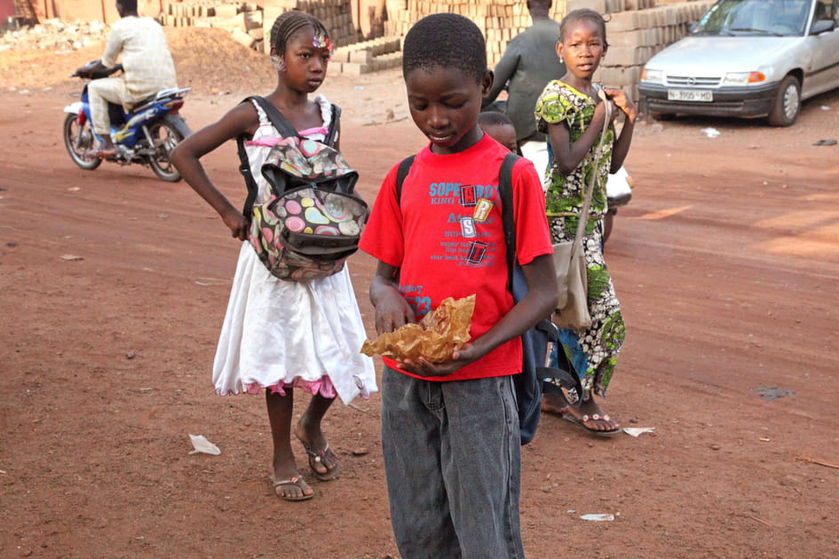 Beignets frits &agrave; Bamako