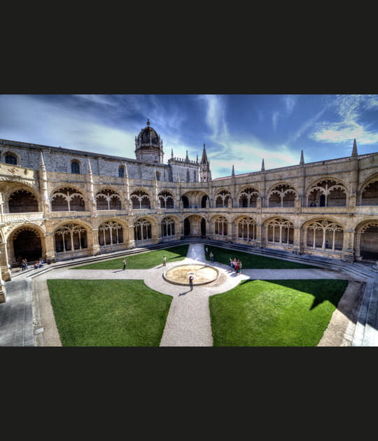 Le monast&egrave;re des Hi&eacute;ronymites &agrave; Lisbonne