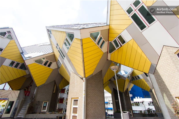Une maison cubique à Rotterdam, 110 euros
