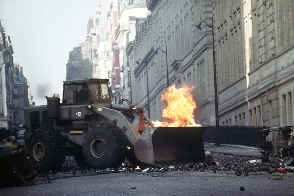 D&eacute;blayage de barricade