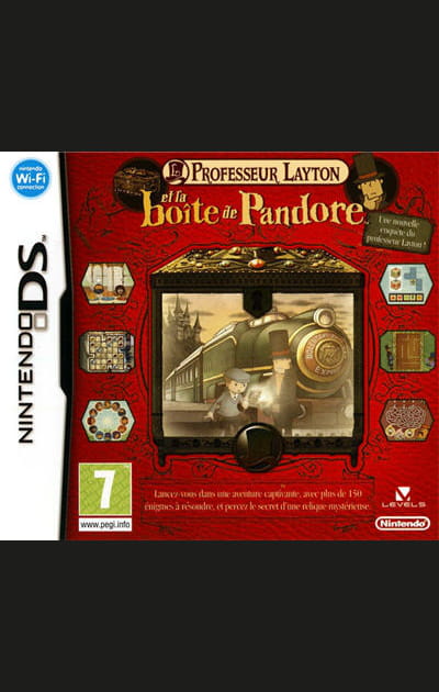 Professeur Layton et la bo&icirc;te de Pandore&nbsp;: des &eacute;nigmes myst&eacute;rieuses