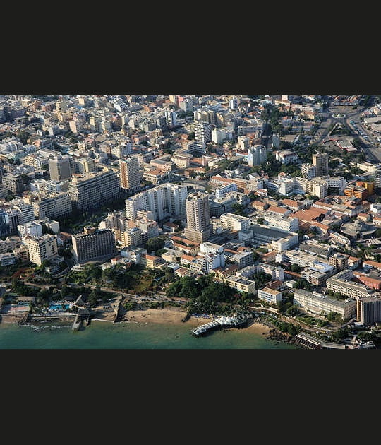 Dakar vue du ciel