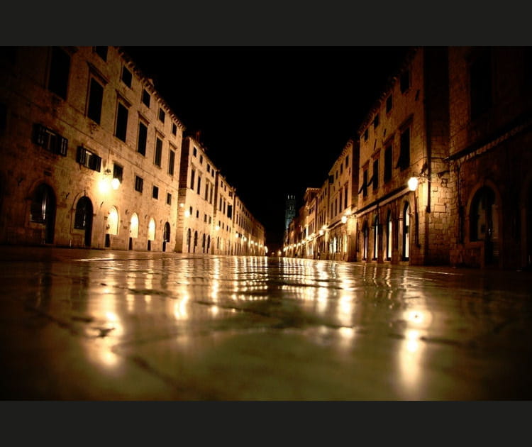 Dubrovnik de nuit