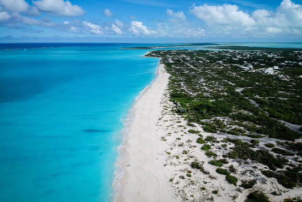 Grace Bay Beach, aux îles Turques-et-Caïques