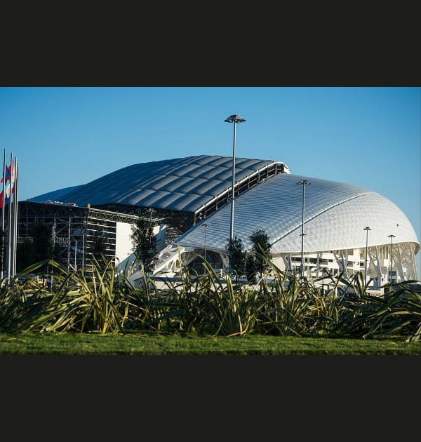 Le stade Fisht pour les c&eacute;r&eacute;monies