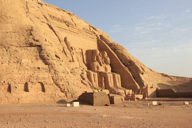 Les temples d'Abou Simbel en Égypte