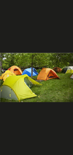 Partager un emplacement au camping