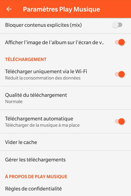 All&eacute;ger la musique