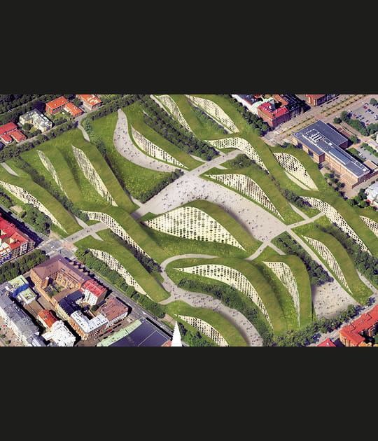 D'un parking abandonn&eacute; &agrave; un havre vert