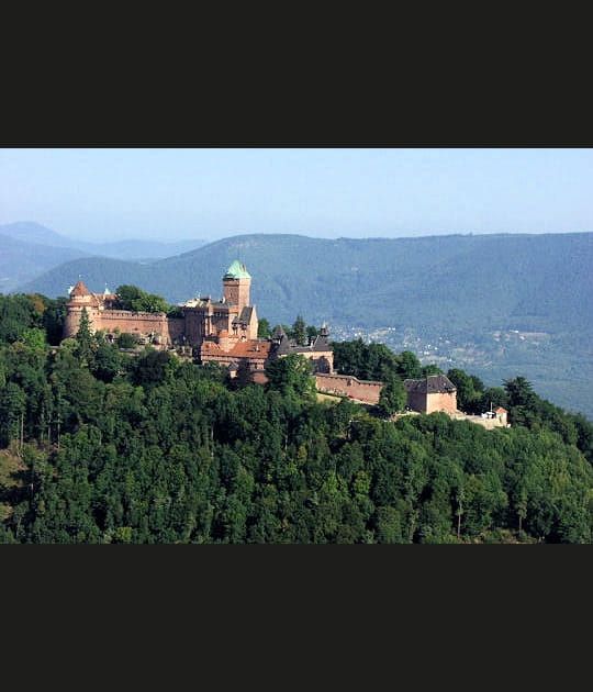 Le ch&acirc;teau du Haut-Koenigsbourg