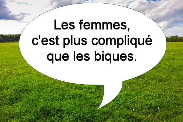 Thierry : les femmes ou les biques, il faut choisir !