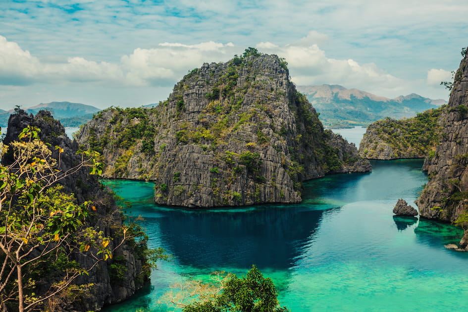 Les sept lacs de l&rsquo;&icirc;le Coron aux Philippines