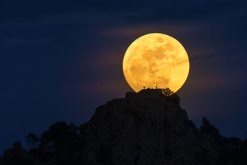 Homme sur la Lune