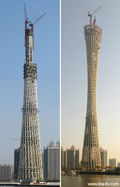 Une structure faite de tubes